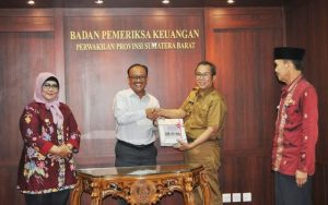 Pemko Padang Kembali Raih Lima Kali WTP dari BPK RI
