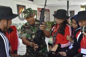 Kolonel Inf Albert Panjaitan Berikan Materi Tentang Pertahanan dan Ideologi Kepada Pelajar Sumatera