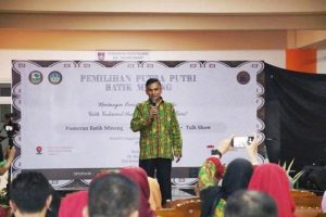 PUSN Gelar Pemilihan Putra-Putri Batik Minang,Endrizal Berikan Apresiasi Untuk Acara Ini