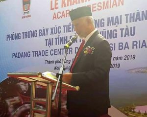 Wali Kota Padang Mahyeldi Resmikan Padang Trade Center di Kota Vung Tau, Provinsi Ba Ria Vung Tau Vietnam