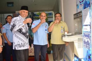 PDAM Padang Sediakan Spot Air Siap Minum di RSUP M. Djamil
