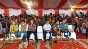 KOMANDAN PANGKALAN UTAMA TNI AL II PADANG MENGHADIRI HARI NUSANTARA DI PARIAMAN