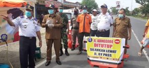 Wawako Hendri Tinjau Penutupan Akses Jalur Masuk Kota Padang