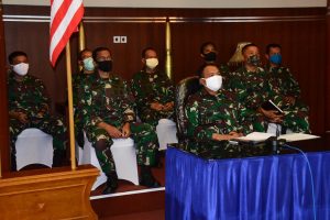 KOMANDAN LANTAMAL II IKUTI FINAL BRIEFING KEPALA STAF TNI AL