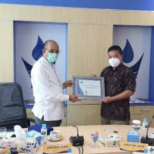 PDAM Kota Padang Jalin Kerjasama Pendistribusian Air Steril Bersama PT Pelindo II
