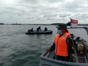 Lanal Bengkulu Cari Korban Tenggelam Pelabuhan Pulau Baai
