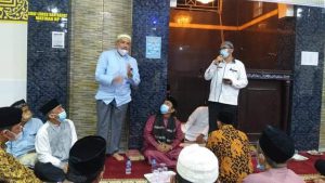 Dirut Hendra Pebrizal Dampingi Wako Hendri Septa Safari Ramadhan Ke Mesjid Baitul Amal Kubu Marapalam