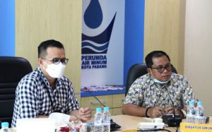 Dirtek Perumda AM Kota Padang Terima Kunjungan DPRD Kabupaten Pasaman