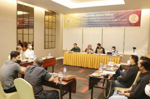 Perumda Air Minum Kota Padang Masuk Tiga Besar Dalam Penilaian Keterbukaan Informasi Badan Publik 2021 di Sumatera Barat Kategori BUMD