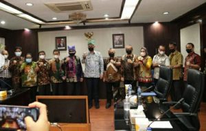 Dirut Perumdam Kota Padang Dampingi Wali Kota Bertemu Konsul AS Dalam Rangka Jalin Kerjasama Sister City