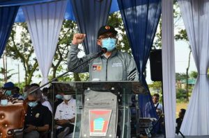 Diikuti 2.339 Atlet dari 11 Kecamatan, Porkota Padang 2021 Resmi Dibuka Wali Kota Hendri Septa
