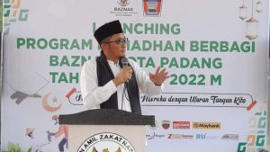 Salurkan 27 Ribu Paket Sembako, Wako Hendri Septa Apresiasi Program Ramadhan Berbagi Baznas Kota Padang