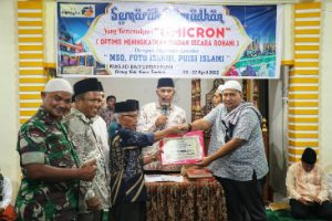 Safari Ramadhan Gubernur Mahyeldi di Paninggahan, Warga Minta Pelebaran Jalan Pinggir Danau Singkarak