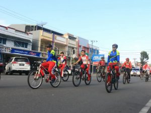 Dihari Jadi Bhayangkara Ke-76, Polda Sumbar Gelar Fun Bike Bersama