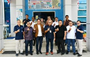 Serentak, Tiga Perusahaan Air Kunjungi Perumda Air Minum Kota Padang