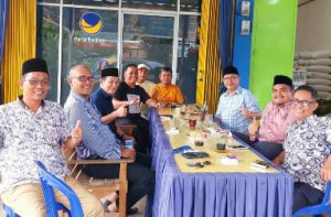 Tinjau Kesiapan Mesin Partai Hadapi Tahun Politik 2024, Partai NasDem Kota Padang Sidak ke DPC