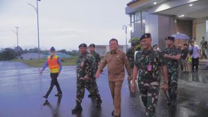 Wing Udara 1 Dukung Kunjungan Kerja Gubernur Kepri ke Pulau Tambelan Menggunakan Pesawat Casa