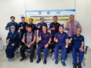 Matangkan MoU , PT Azure Serap Lulusan SMK KAL-2 Surabaya