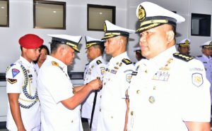 Pangkoarmada III Pimpin Sertijab Dua Jabatan Strategis di Koarmada III