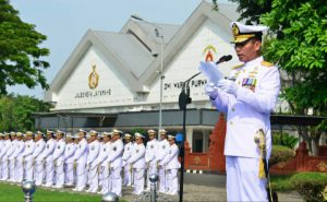 Kenang Kepahlawanan Pejuang Laut, Prajurit Kodiklatal Laksanakan Upacara Hari Dharma Samudera 2023