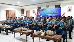 Lantamal XI Ikuti Perayaan Natal Bersama TNI Angkatan Laut Secara Virtual