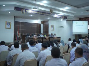 Pemkab Solok Bersama Perwakilan BPK RI Meeting Audit Bahas Anggaran Daerah Tahun 2022