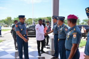 Danlantamal XI Merauke Terima Kunjungan Kerja Anggota Komisi I DPR RI