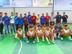 Ketua DPD LPM Kota Padang Irwan Basir Buka Turnamen Futsal KNPI Kuranji Cup Antar Pelajar se- Sumatera Barat