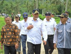 Gubernur Mahyeldi Tinjau Lokasi Rencana Pembangunan Jalan Penghubung Akabiluru – Tilatang Kamang