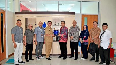 Pelajari Pengelolaan Dana Pensiun, Perumda Tirtanadi Sumut Kunjungi Perumdam Kota Padang