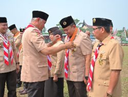 Gubernur Sumbar Pimpin Upacara Hari Pramuka ke-62 di Sijunjung