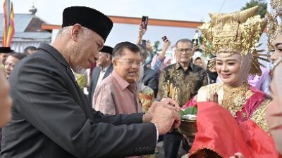 Dampingi JK dalam Peletakan Batu Pertama Gedung Baru RSI Ibnu Sina Padang Panjang, Gubernur Mahyeldi : Yarsi Memadukan Pengobatan Medis dan Spiritual