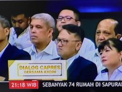 DR.Insannul Kamil Beserta KADIN Ikut Dialog Capres di Jakarta