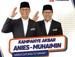 Anies Kampanye Akbar Gor H.Agus Salim, Ketua TPD AMIN Sumbar Sebar Undangan via Voice Massege