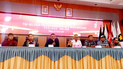 Hari Ini Pendaftaran Komisioner KPU Kota Padang Dibuka