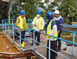 Direktur Air Minum Kementerian PUPR Tinjau Instalasi Pengolahan Air Minum Gunung Pangilun