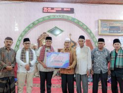 Ketua DPRD Sumbar, Kita Bangga Masjid Di Kota Payakumbuh Cantik dan Megah
