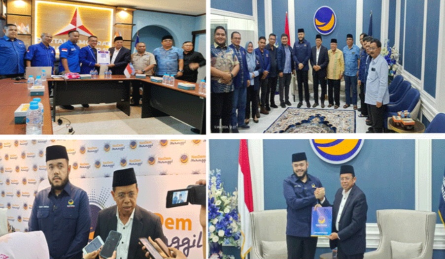 Prof Ganefri Daftar Ke NasDem dan Demokrat untuk Maju Calon Gubernur Sumbar