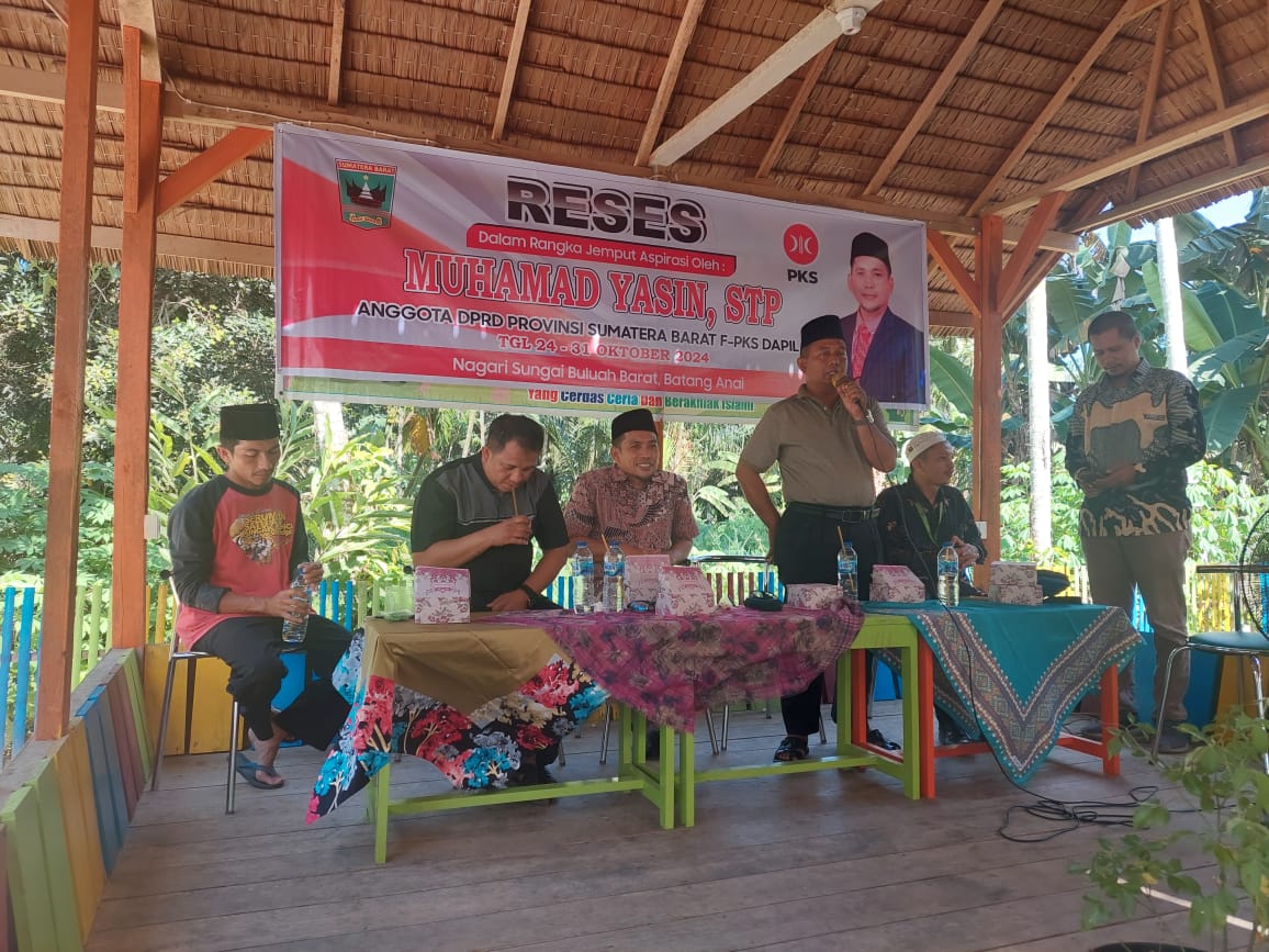 Reses di Batang Anai, Anggota DPRD Sumbar Muhammad Yasin Dengar Curhatan Ketersediaan Pupuk dan Alsintan