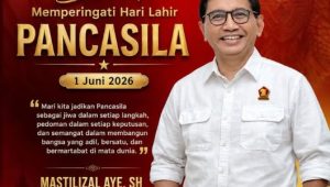 Ini Ajakan Wakil Ketua DPRD Kota Padang, Mastilizal Aye di Hari Lahirnya Pancasila
