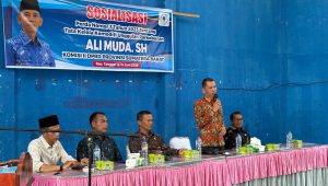 Ali Muda Sosialisasikan Perda Tata Kelola Komoditas Unggulan Perkebunan di Rao Pasaman