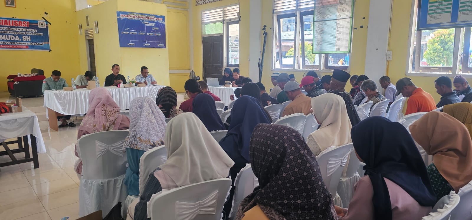 Anggota DPRD Sumbar Ali Muda Gelar Sosper Tata Kelola Komoditas Unggulan Perkebunan di Kinali Pasbar
