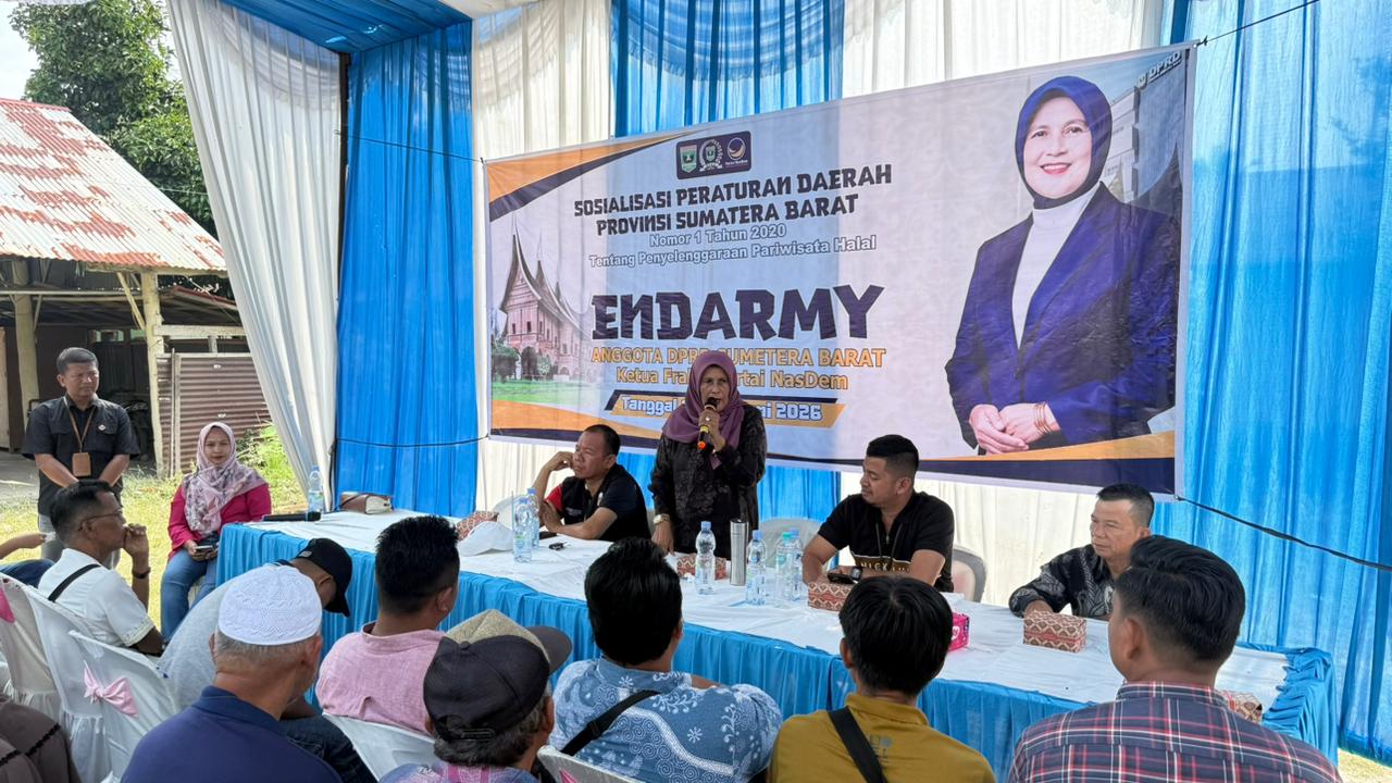 Endarmi Dorong Penguatan Pariwisata Nagari Anduriang Melalui Sosialisasi Perda Wisata Halal