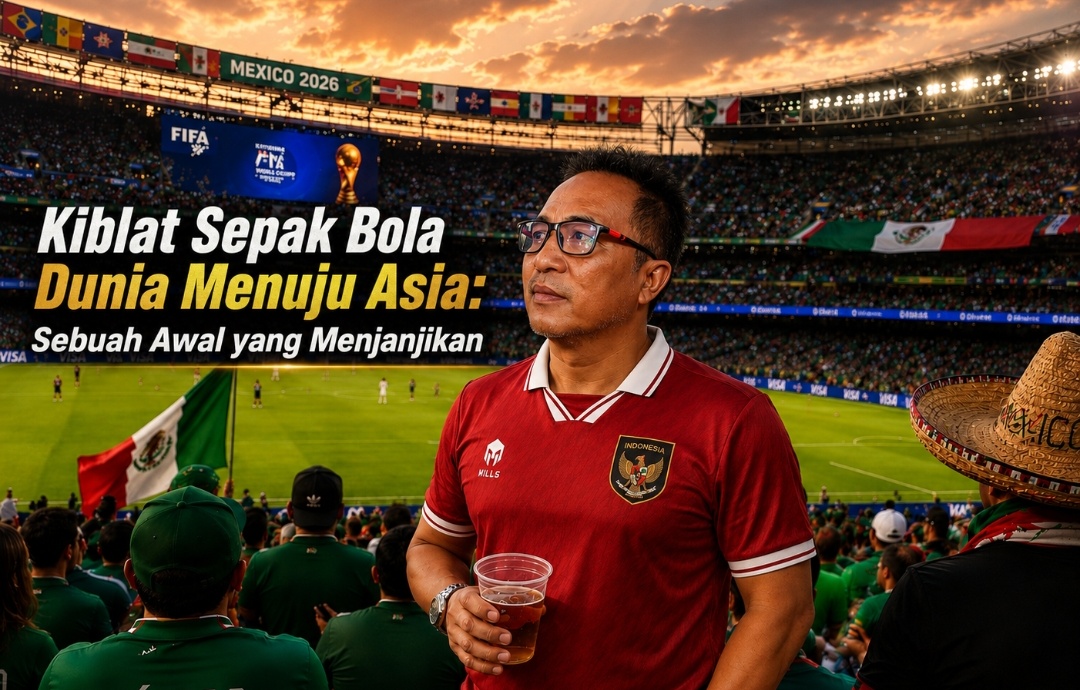 Kiblat Sepak Bola Dunia Menuju Asia Sebuah Awal yang Menjanjikan Oleh: Novrianto Ucok ‎Pemerhati Sepak Bola & Wartawan Senior Aliran Keras Sumbar