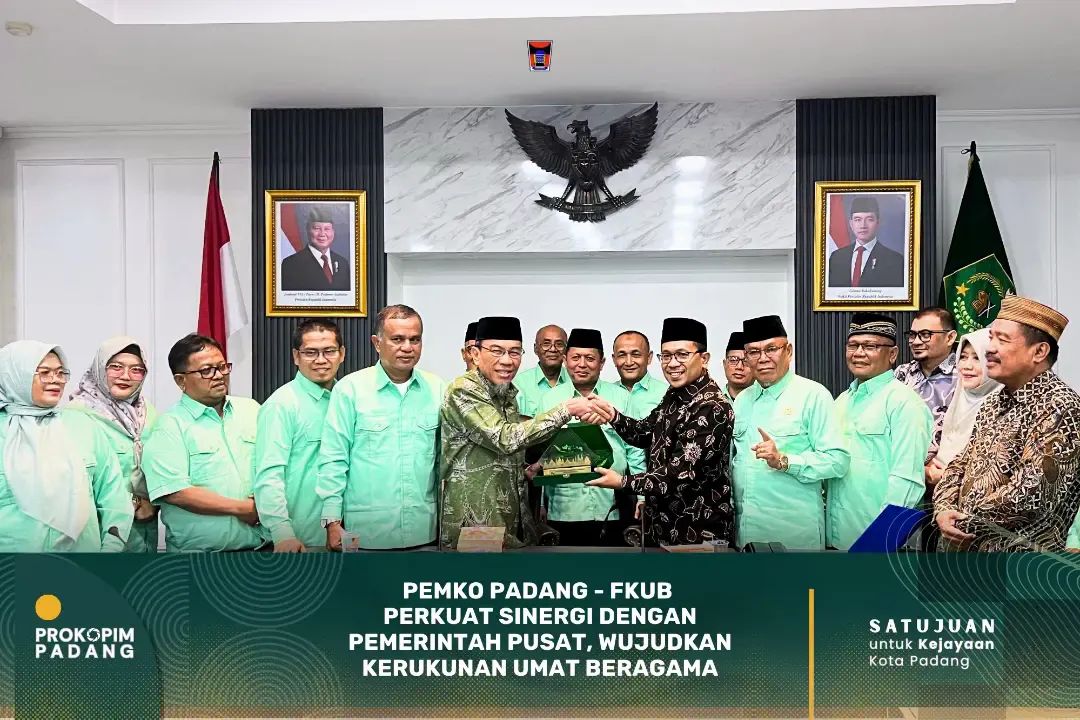 Maigus Nasir Perkuat Sinergi Pemko Padang Matangkan Strategi Jaga Kerukunan Umat Beragama
