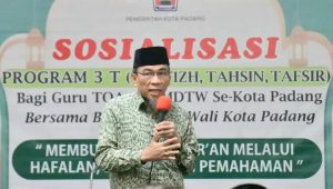 Wawako Maigus Nasir Luncurkan Program 3T, Smart Surau Padang Kini Fokus Tahsin, Tafsir, dan Tahfiz