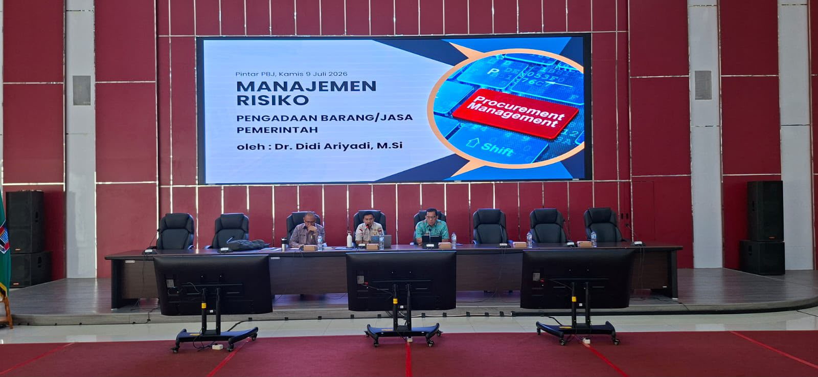 Raju Minropa Tegaskan Mitigasi Risiko PBJ Wajib, 187 Pejabat Pemko Padang Ikuti Pelatihan Pintar PBJ
