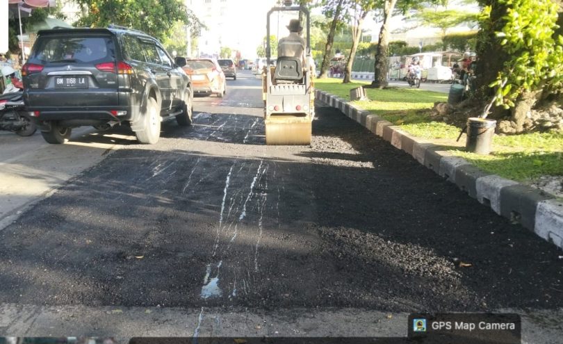 Laporan Masyarakat, Pemko Padang Respon Cepat dalam Mengatasi Jalan yang Berlobang