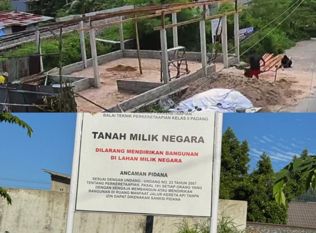 Bangunan Liar di Atas Aset PT KAI Diduga Dibiarkan, Publik Pertanyakan Ketegasan Penegakan Hukum