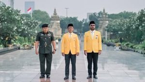 Zigo Rolanda Ikuti Ziarah TMP Kalibata, Kenang Jasa Pahlawan di HUT ke-62 Golkar